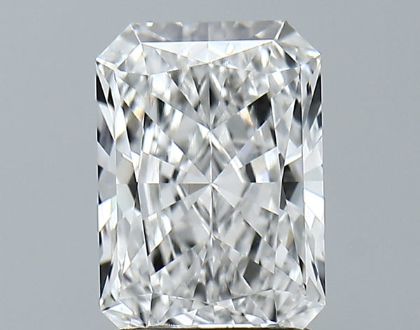 Lab-Grown 2.11 Carat Radiant Cut Diamond color E Clarity VVS2 With GIA Certificate, precious stones, engagement diamonds