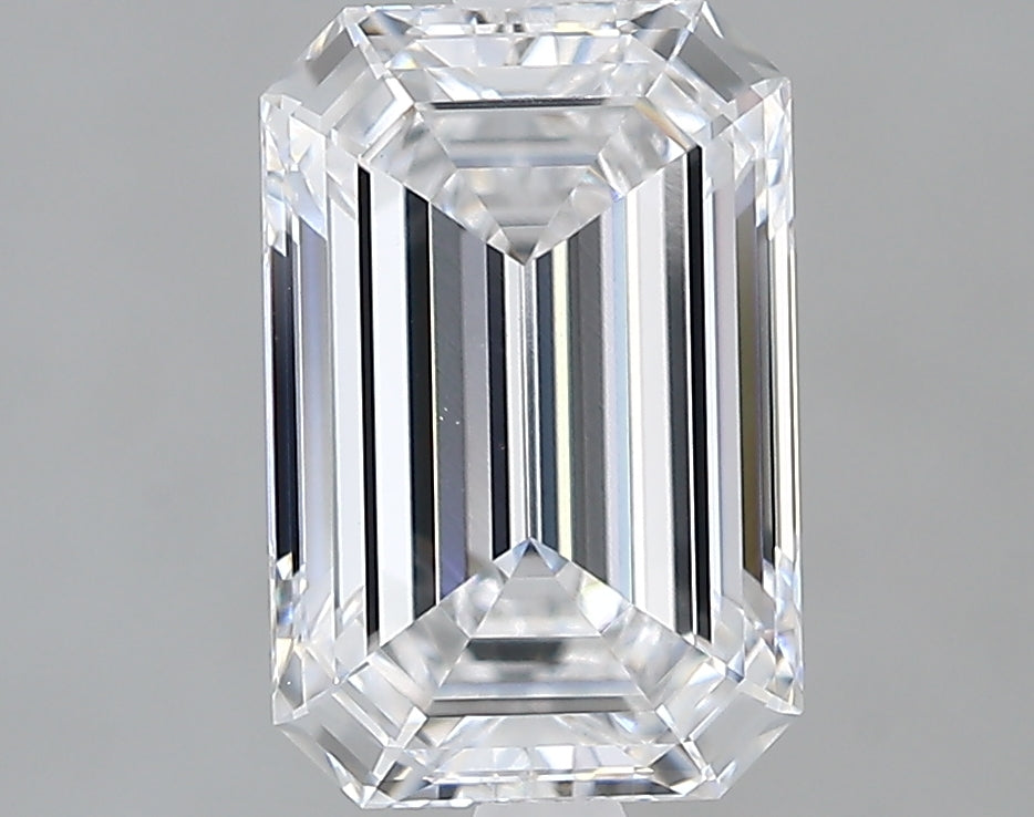 Lab-Grown 2.03 Carat Emerald Cut Diamond color D Clarity VVS2 With GIA Certificate, precious stones, engagement diamonds
