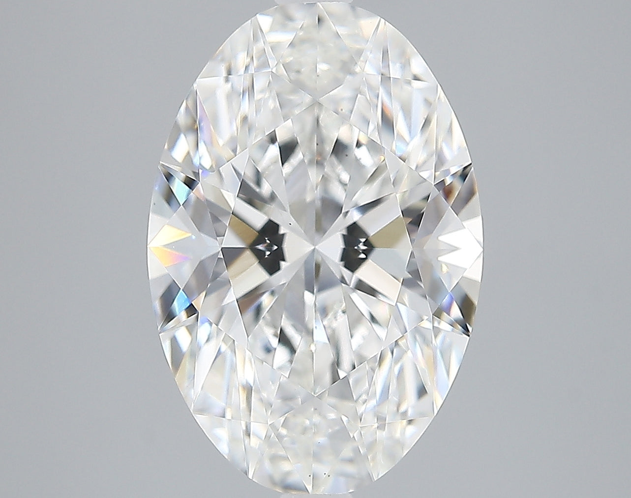 Lab-Grown 3.70 Carat Oval Shape Diamond color E Clarity VS1, precious stones, engagement diamonds