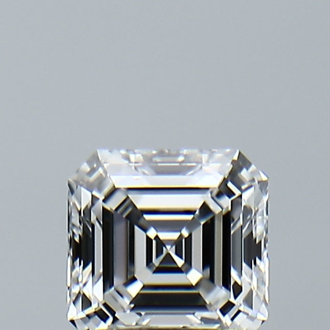 Lab-Grown 1.10 Carat Asscher Cut Diamond color D Clarity VS1, precious stones, engagement diamonds