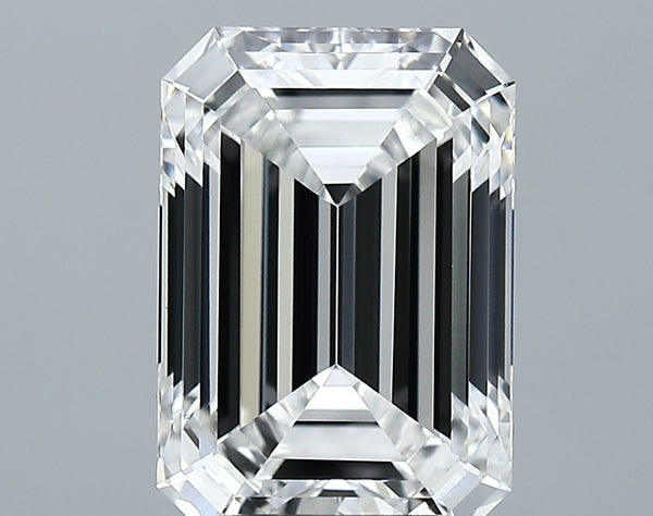 Lab-Grown 4.59 Carat Emerald Cut Diamond color E Clarity VVS2 With GIA Certificate, precious stones, engagement diamonds