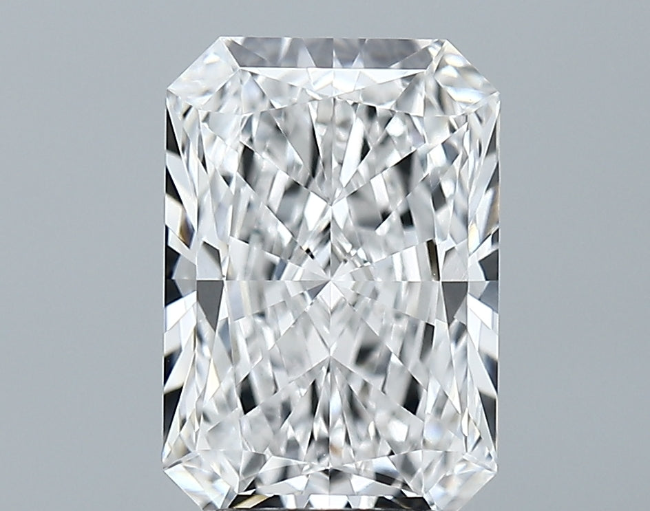 Lab-Grown 3.13 Carat Radiant Cut Diamond color D Clarity VVS2 With GIA Certificate, precious stones, engagement diamonds