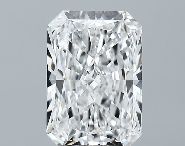 Lab-Grown 3.13 Carat Radiant Cut Diamond color D Clarity VVS2 With GIA Certificate, precious stones, engagement diamonds