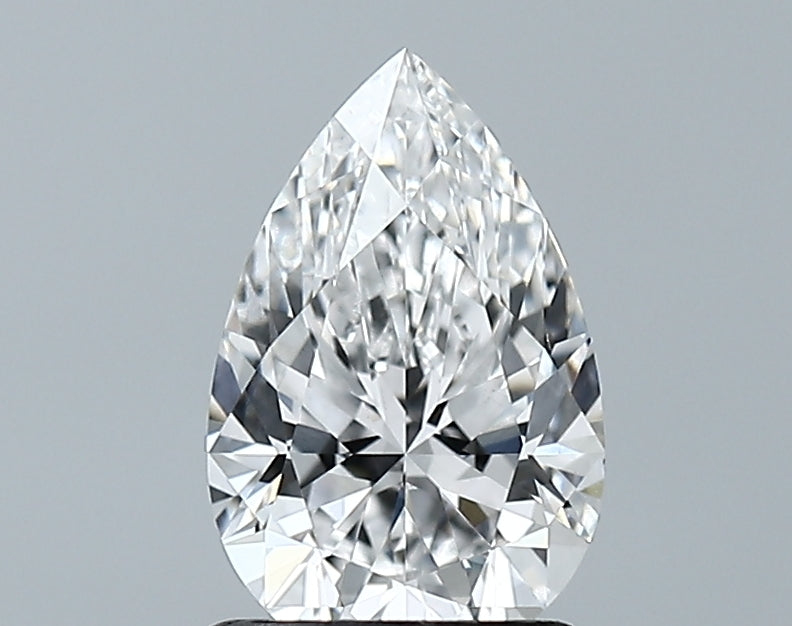 Lab-Grown 1.18 Carat Pear Shape Diamond color E Clarity VVS2, precious stones, engagement diamonds