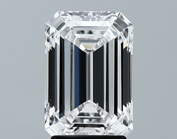 Lab-Grown 2.70 Carat Emerald Cut Diamond color D Clarity VVS2 With GIA Certificate, precious stones, engagement diamonds