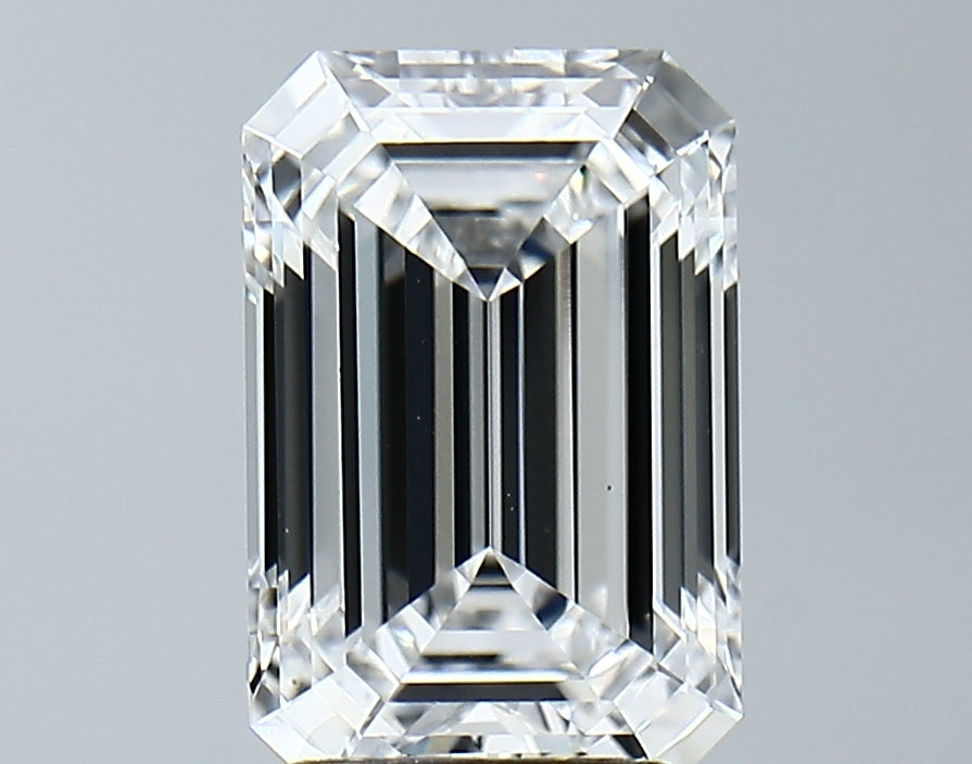 Lab-Grown 2.77 Carat Emerald Cut Diamond color D Clarity VS1, precious stones, engagement diamonds