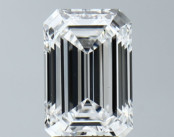 Lab-Grown 2.77 Carat Emerald Cut Diamond color D Clarity VS1, precious stones, engagement diamonds