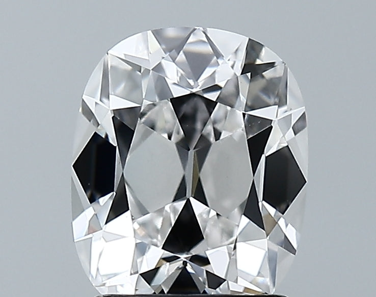 Lab-Grown 2.02 Carat Antique Cushion Cut Diamond color E Clarity VS1 With GIA Certificate, precious stones, engagement diamonds