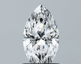 Lab-Grown 1.06 Carat Marquis Shape Diamond color D Clarity VS1 With GIA Certificate, precious stones, engagement diamonds