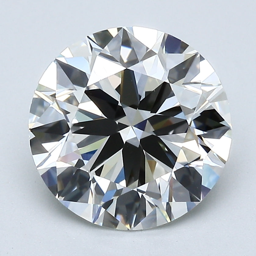 3.01 Carat Round Brilliant Diamond Loose Natural I-VS1 GIA, natural diamonds, precious stones, engagement diamonds