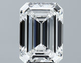 Lab-Grown 4.65 Carat Emerald Cut Diamond color E Clarity VS1 With GIA Certificate, precious stones, engagement diamonds