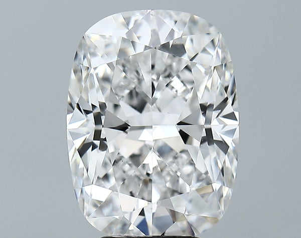 Lab-Grown 4.67 Carat Cushion Brilliant Diamond color D Clarity VS1, precious stones, engagement diamonds
