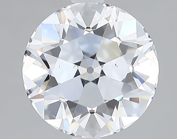 Lab-Grown 2.05 Carat Old European Cut Diamond color D Clarity SI1 With GIA Certificate, precious stones, engagement diamonds