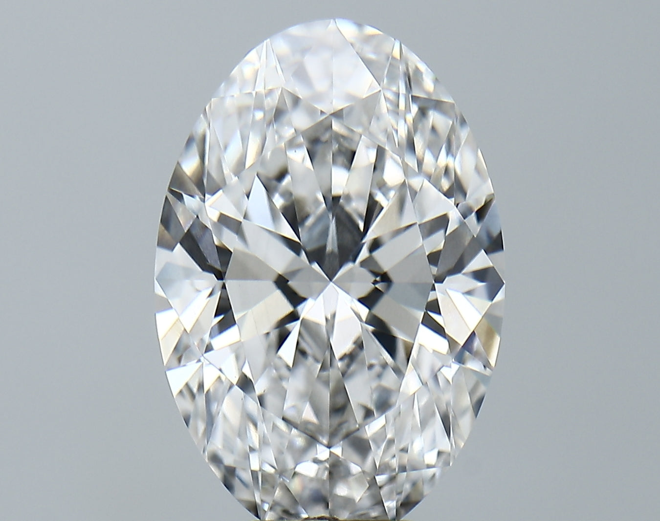 Lab-Grown 7.08 Carat Oval Shape Diamond color E Clarity VVS2, precious stones, engagement diamonds