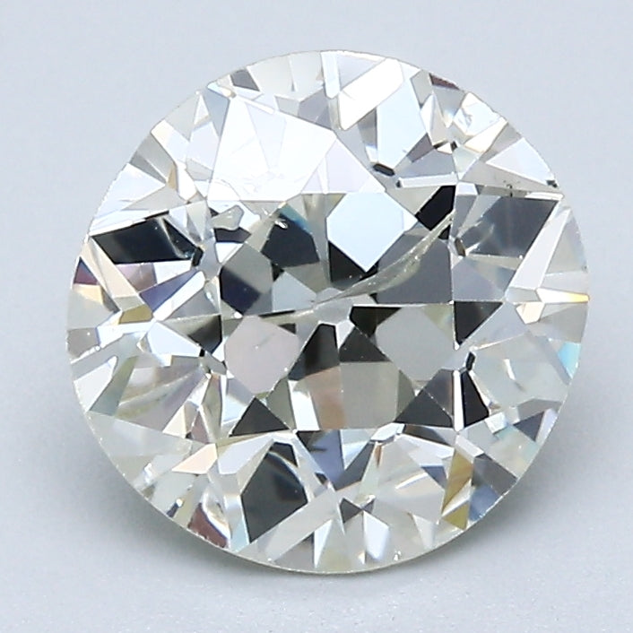 2.28 Carat Old European Cut Natural Mined Diamond L Color I2 Clarity With GIA Certificate, natural diamonds, precious stones, engagement diamonds