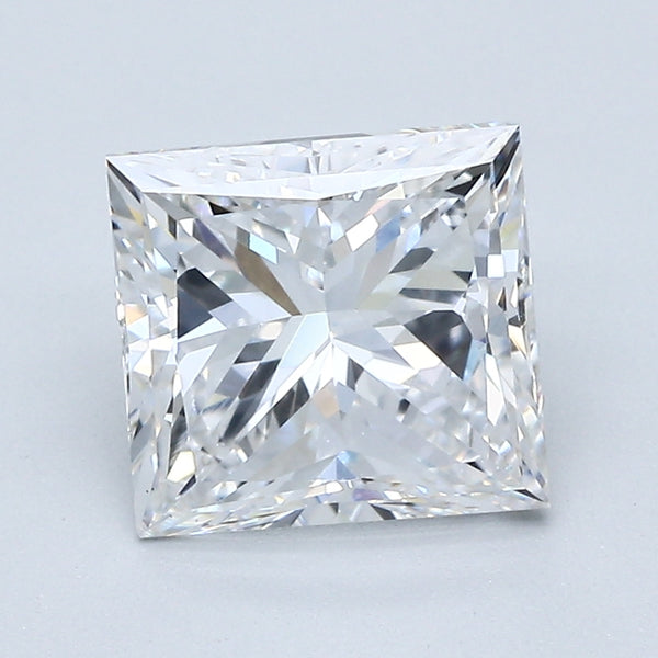 2.51 Carat Princess Cut Diamond color E Clarity VS2, natural diamonds, precious stones, engagement diamonds