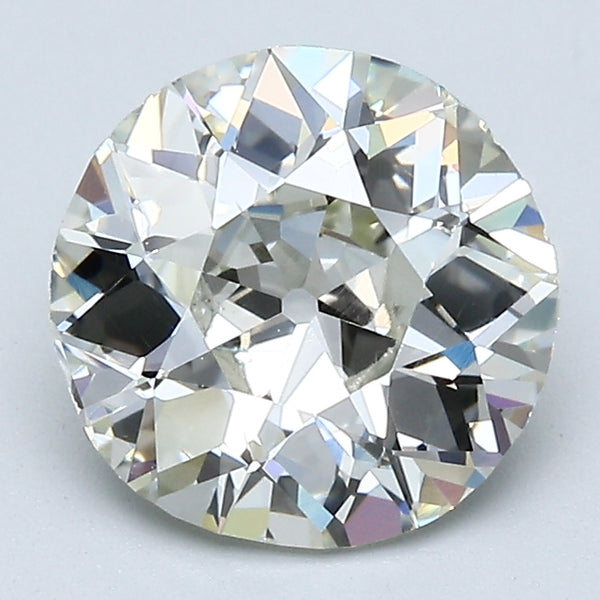 2.02 Carat Old European Cut Vintage Natural Mined Diamond K Color VS1 Clarity With GIA Certificate, natural diamonds, precious stones, engagement diamonds