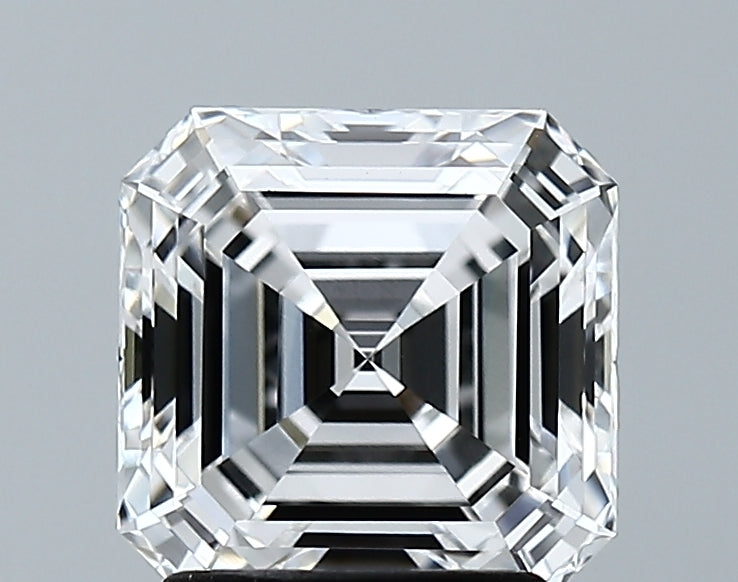 Lab-Grown 2.24 Carat Asscher Cut Diamond color D Clarity VS1 With GIA Certificate, precious stones, engagement diamonds