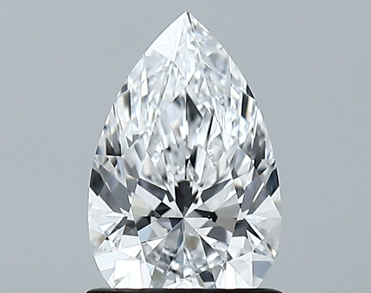 Lab-Grown 1.06 Carat Pear Shape Diamond color E Clarity VVS2 With GIA Certificate, precious stones, engagement diamonds