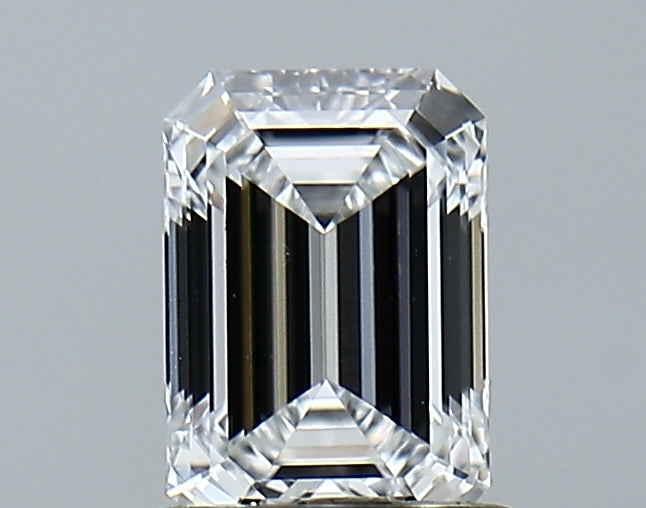 Lab-Grown 1.01 Carat Emerald Cut Diamond color E Clarity IF, precious stones, engagement diamonds