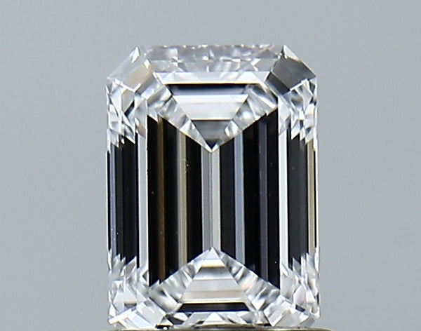 Lab-Grown 1.01 Carat Emerald Cut Diamond color E Clarity IF, precious stones, engagement diamonds