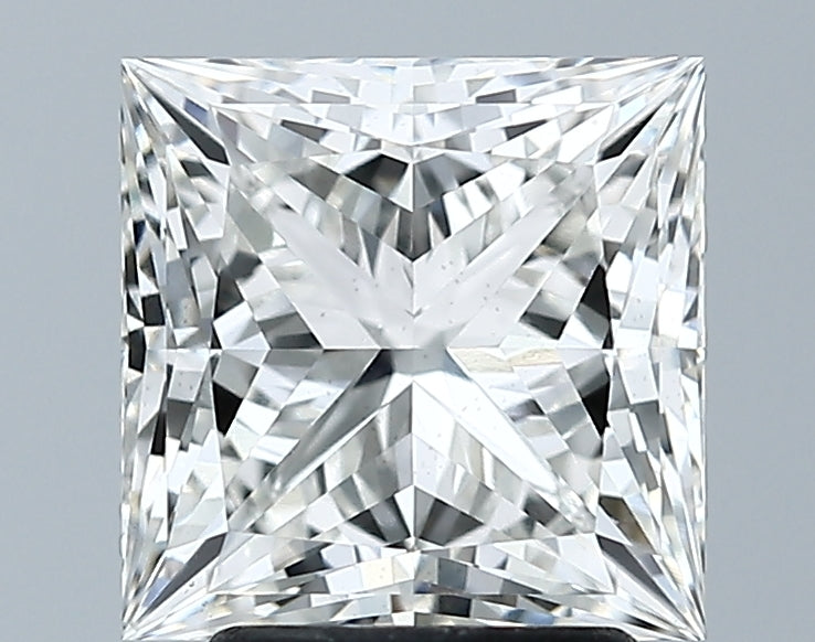 Lab-Grown 3.07 Carat Princess Cut Diamond color G Clarity VS1 With GIA Certificate, precious stones, engagement diamonds