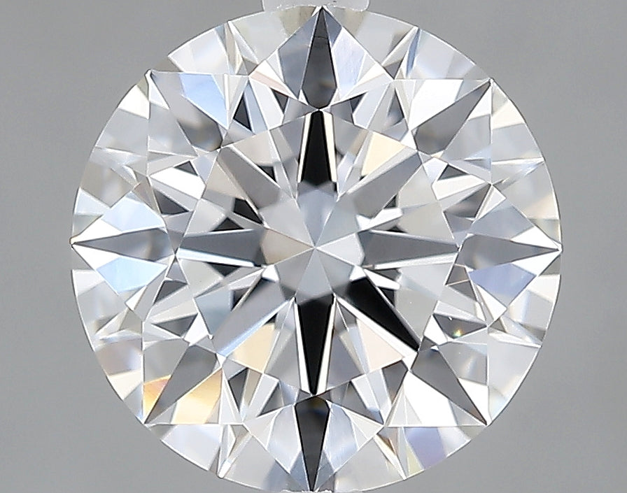 Lab-Grown 2.66 Carat Round Brilliant Diamond color E Clarity VVS2, precious stones, engagement diamonds