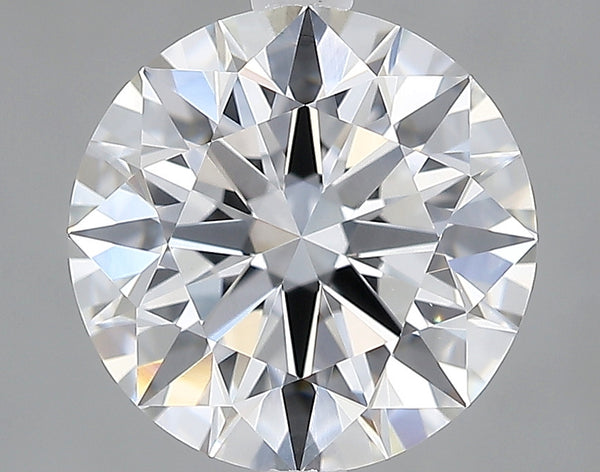 Lab-Grown 2.66 Carat Round Brilliant Diamond color E Clarity VVS2, precious stones, engagement diamonds