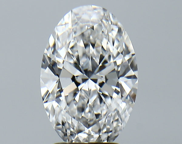 Lab-Grown 2.71 Carat Oval Shape Diamond color E Clarity VS1 With GIA Certificate, precious stones, engagement diamonds