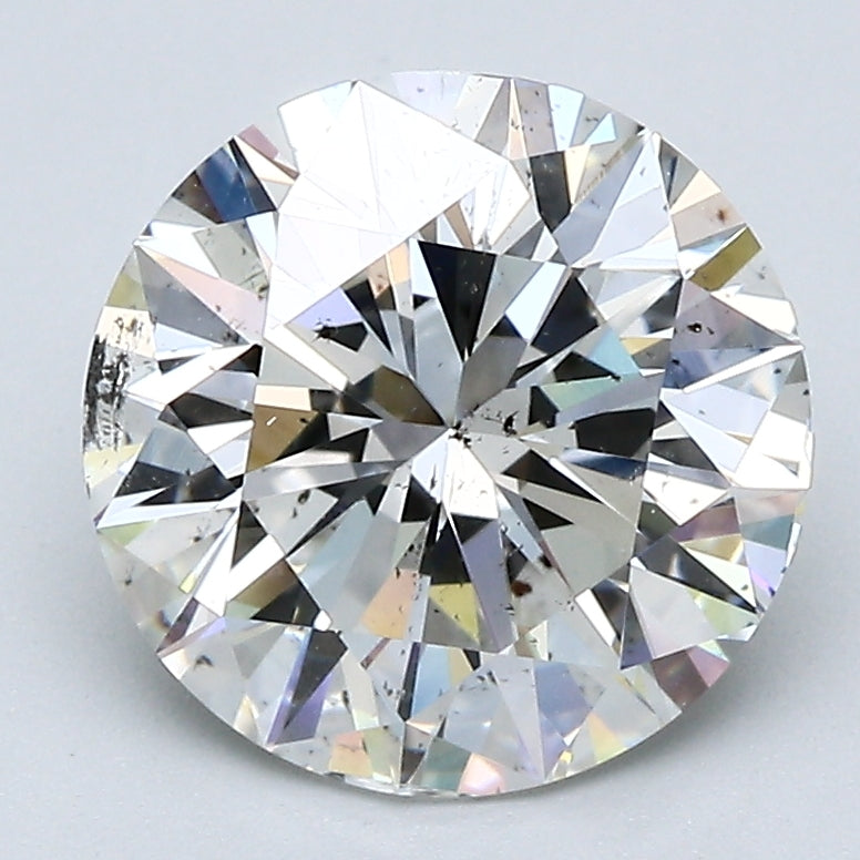 3.42 Carat Round Brilliant Natural Mined Diamond H Color SI2 Clarity With GIA Certificate, natural diamonds, precious stones, engagement diamonds