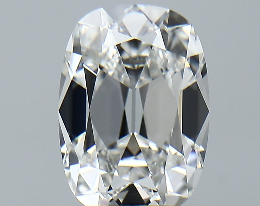 Lab-Grown 2.74 Carat Antique Cushion Cut Diamond color E Clarity VVS2, precious stones, engagement diamonds