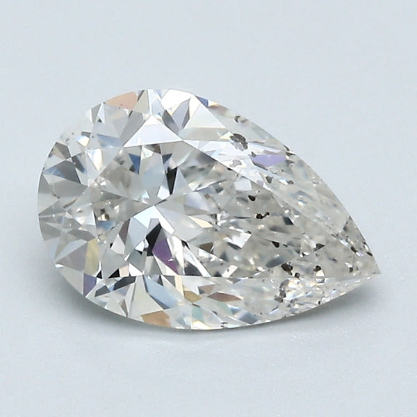 1.51 Carat Pear Shape Natural Mined Diamond H Color SI2 Clarity With GIA Certificate, natural diamonds, precious stones, engagement diamonds