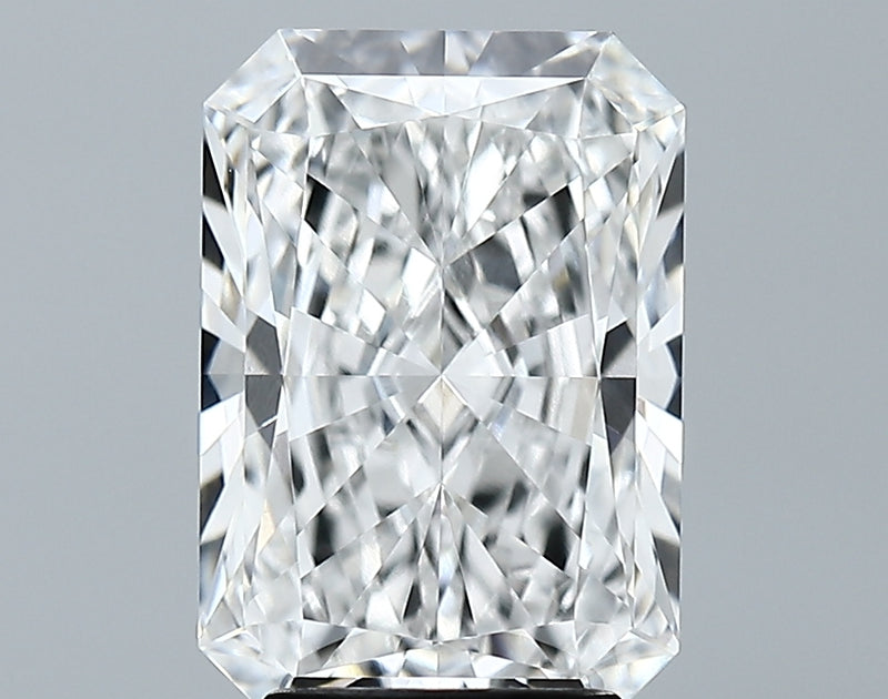 Lab-Grown 3.63 Carat Radiant Cut Diamond color E Clarity VVS2 With GIA Certificate, precious stones, engagement diamonds