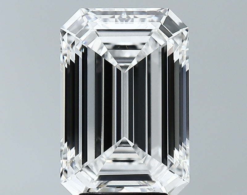 Lab-Grown 4.73 Carat Emerald Cut Diamond color E Clarity VVS2 With GIA Certificate, precious stones, engagement diamonds