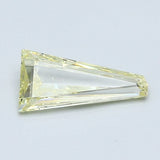 0.51 Carat Baguette Shape Diamond color Fancy Light  Yellow Clarity SI2, natural diamonds, precious stones, engagement diamonds