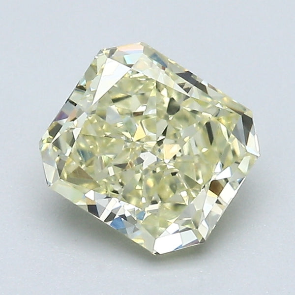 1.23 Carat Radiant Cut Natural Mined Diamond Fancy Light  Yellow Color VVS2 Clarity With GIA Certificate, natural diamonds, precious stones, engagement diamonds