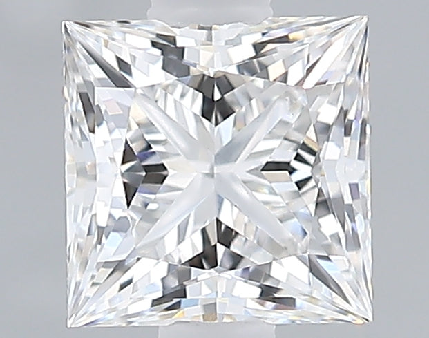 Lab-Grown 1.21 Carat Princess Cut Diamond color E Clarity VS1 With GIA Certificate, precious stones, engagement diamonds