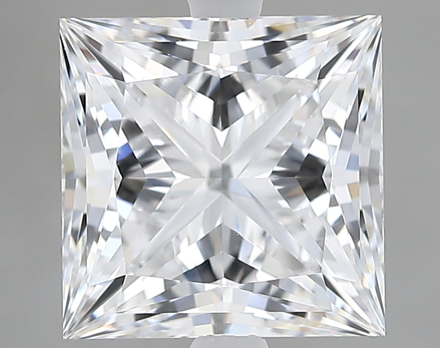 Lab-Grown 3.21 Carat Princess Cut Diamond color D Clarity VVS2 With GIA Certificate, precious stones, engagement diamonds
