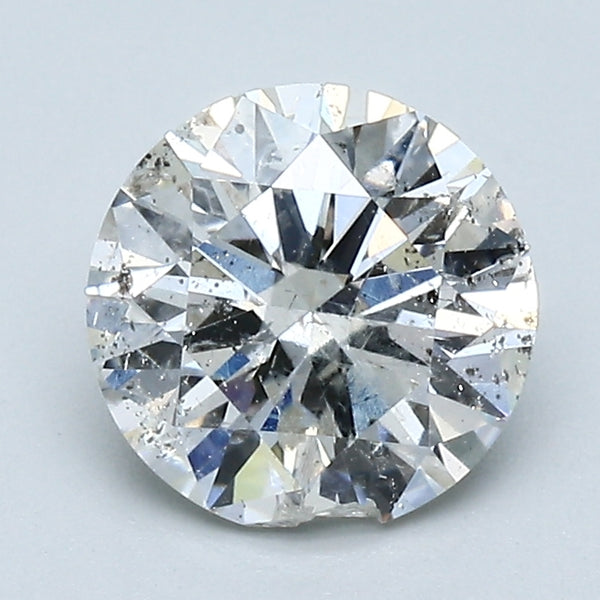 1.48 Carat Old Miner Cut Diamond color H Clarity I2, natural diamonds, precious stones, engagement diamonds