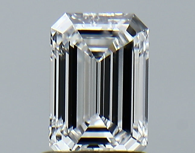 Lab-Grown 1.02 Carat Emerald Cut Diamond color D Clarity VS1 With GIA Certificate, precious stones, engagement diamonds