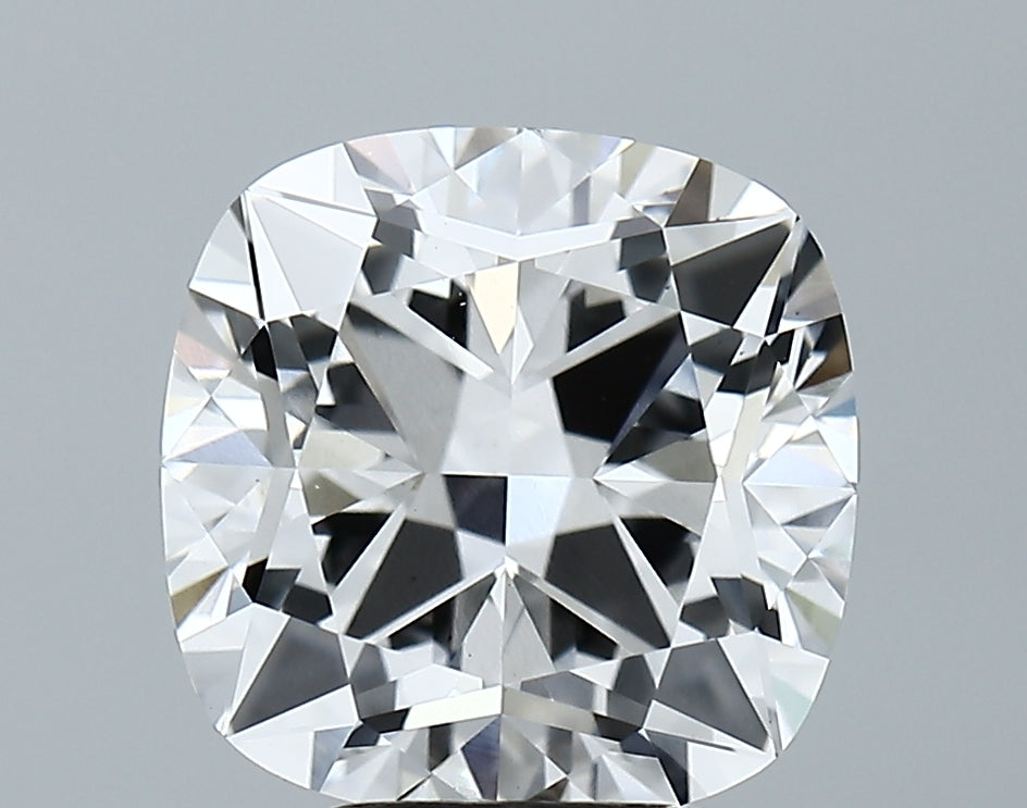 Lab-Grown 4.08 Carat Cushion Brilliant Diamond color D Clarity VS2 With GIA Certificate, precious stones, engagement diamonds
