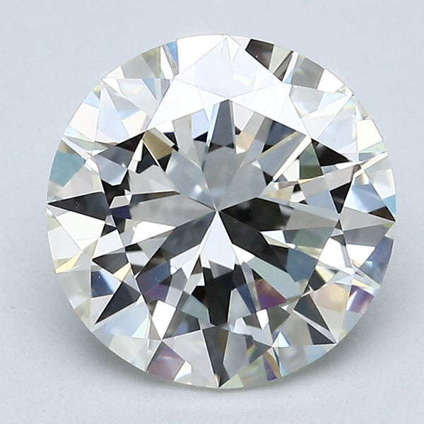 3.03 Carat Round Brilliant Natural Mined Diamond K Color VS1 Clarity With GIA Certificate, natural diamonds, precious stones, engagement diamonds