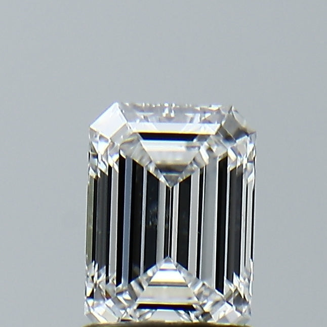Lab-Grown 1.05 Carat Emerald Cut Diamond color E Clarity VS1, precious stones, engagement diamonds