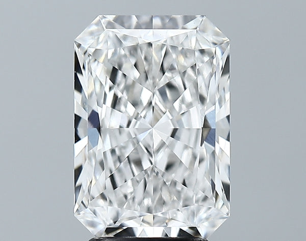 Lab-Grown 3.29 Carat Radiant Cut Diamond color E Clarity VS1 With GIA Certificate, precious stones, engagement diamonds