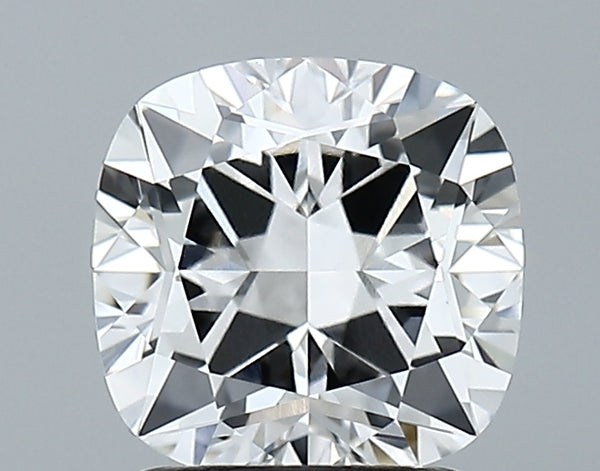 Lab-Grown 1.59 Carat Square Cushion Cut Diamond color E Clarity VVS2, precious stones, engagement diamonds