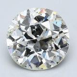 3.51 Carat Old European Cut Diamond color K Clarity SI2, natural diamonds, precious stones, engagement diamonds