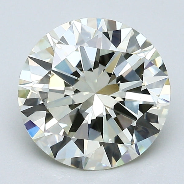 1.86 Carat Round Brilliant Natural Mined Diamond N Color VS2 Clarity With GIA Certificate, natural diamonds, precious stones, engagement diamonds