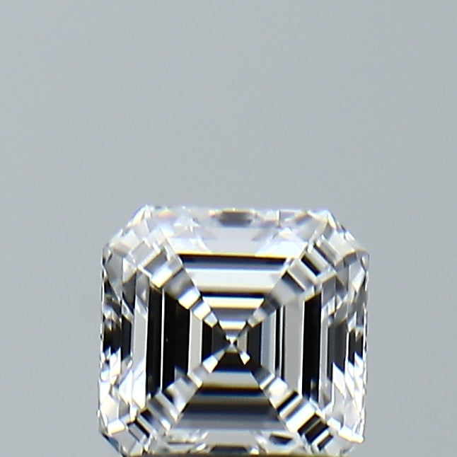 Lab-Grown 1.05 Carat Asscher Cut Diamond color D Clarity VVS2, precious stones, engagement diamonds
