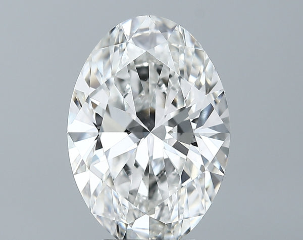 Lab-Grown 4.07 Carat Oval Shape Diamond color F Clarity VVS2 With GIA Certificate, precious stones, engagement diamonds