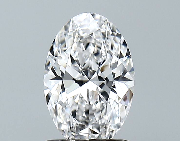 Lab-Grown 1.00 Carat Oval Shape Diamond color D Clarity VVS2 With GIA Certificate, precious stones, engagement diamonds